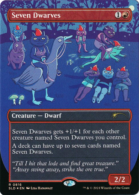 Seven Dwarves - Secret Lair Drop - 816