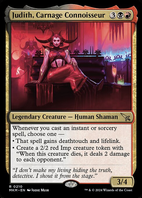 Judith, Carnage Connoisseur - Murders at Karlov Manor - 210