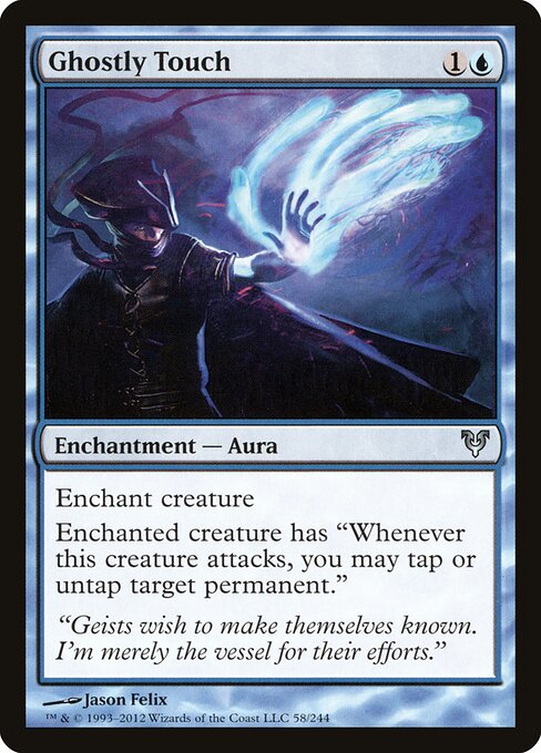 Ghostly Touch - Avacyn Restored - 58