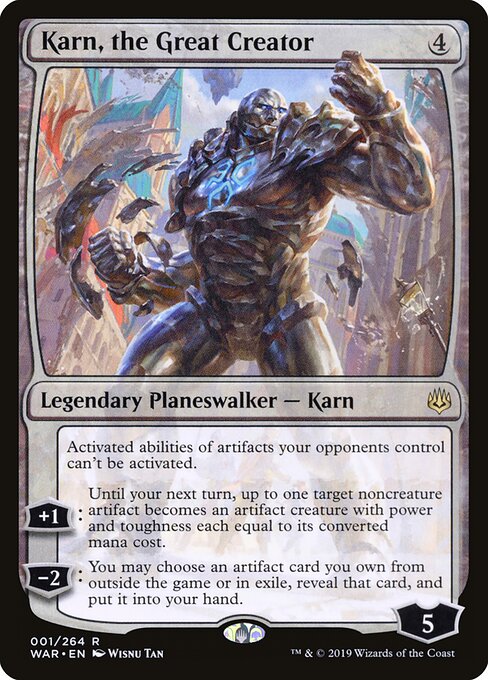 Karn, the Great Creator - War of the Spark - 1