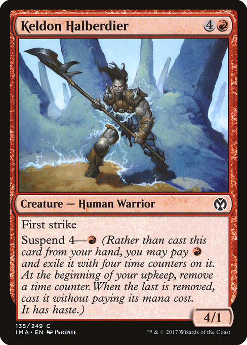 Keldon Halberdier - Iconic Masters - 135