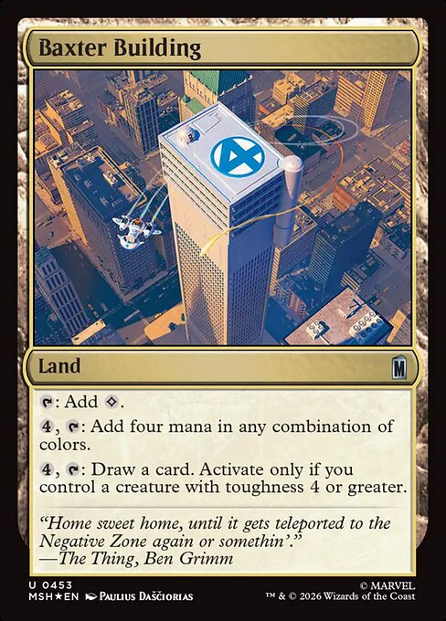 Baxter Building - Marvel Super Heroes - 453