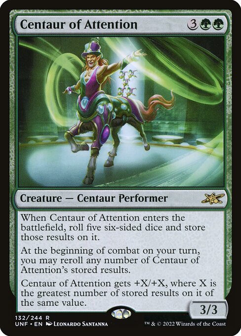 Centaur of Attention - Unfinity - 132