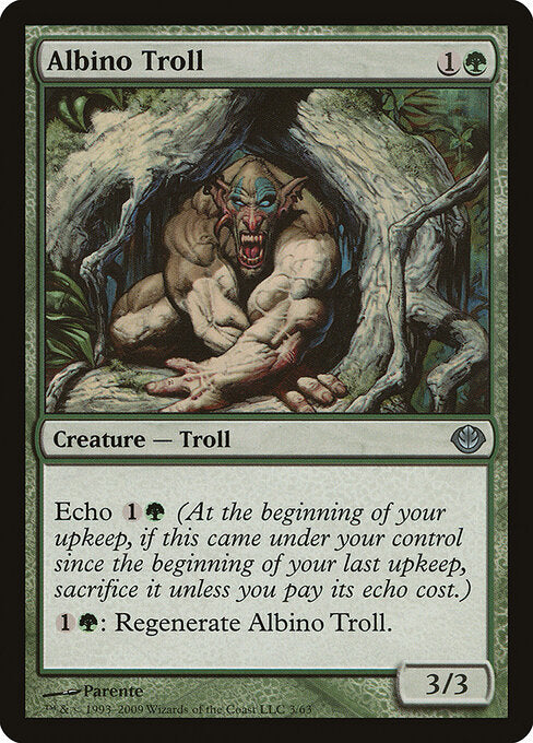 Albino Troll - Duel Decks: Garruk vs. Liliana - 3