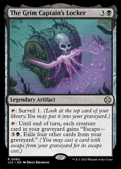 The Grim Captain's Locker - The Lost Caverns of Ixalan Commander - 82