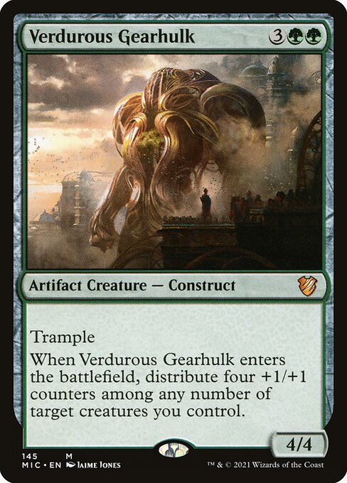 Verdurous Gearhulk - Midnight Hunt Commander - 145