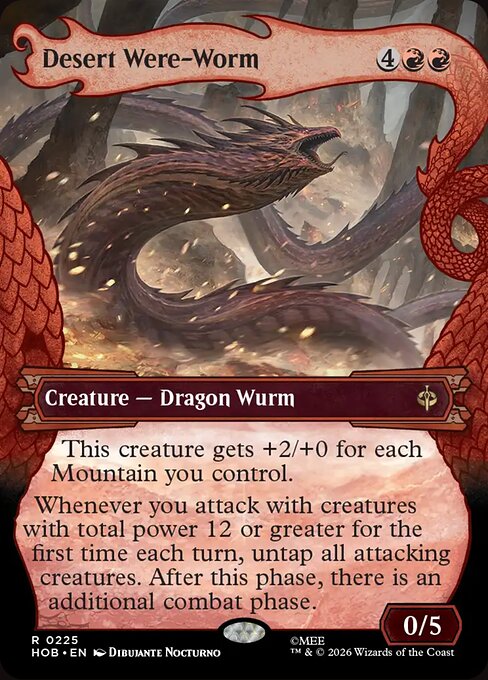Desert Were-Worm - The Hobbit - 225