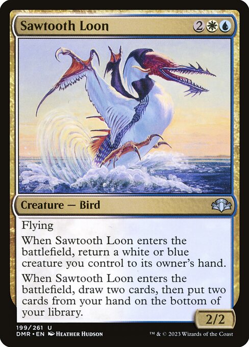 Sawtooth Loon - Dominaria Remastered - 199