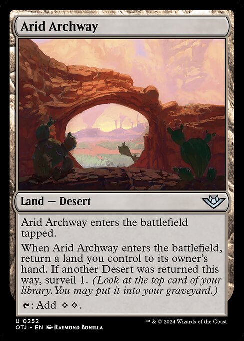 Arid Archway - Outlaws of Thunder Junction - 252