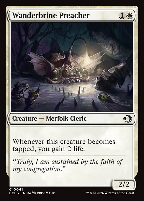 Wanderbrine Preacher - Lorwyn Eclipsed - 41