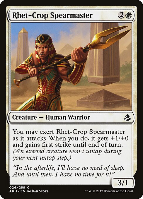 Rhet-Crop Spearmaster - Amonkhet - 26