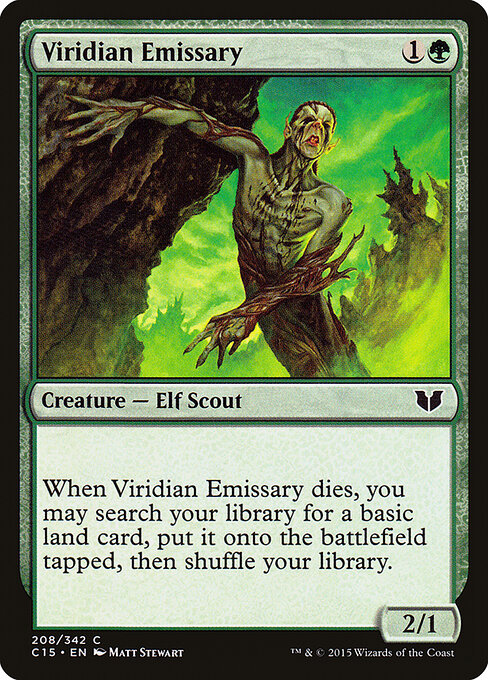 Viridian Emissary - Commander 2015 - 208