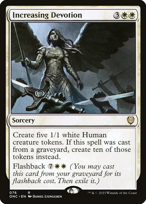 Increasing Devotion - Phyrexia: All Will Be One Commander - 76
