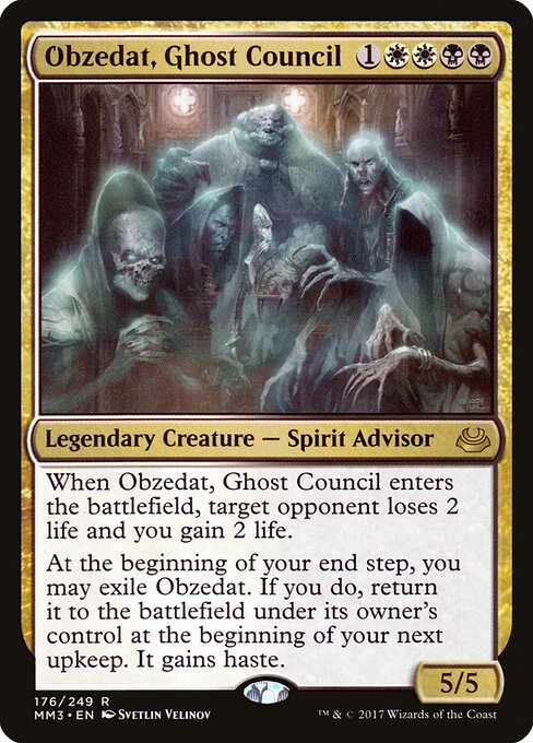 Obzedat, Ghost Council - Modern Masters 2017 - 176
