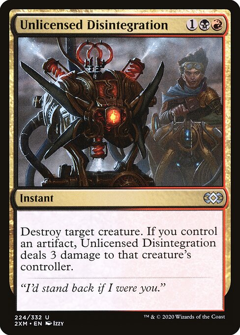 Unlicensed Disintegration - Double Masters - 224
