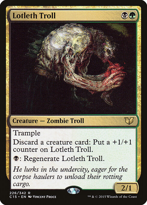 Lotleth Troll - Commander 2015 - 226