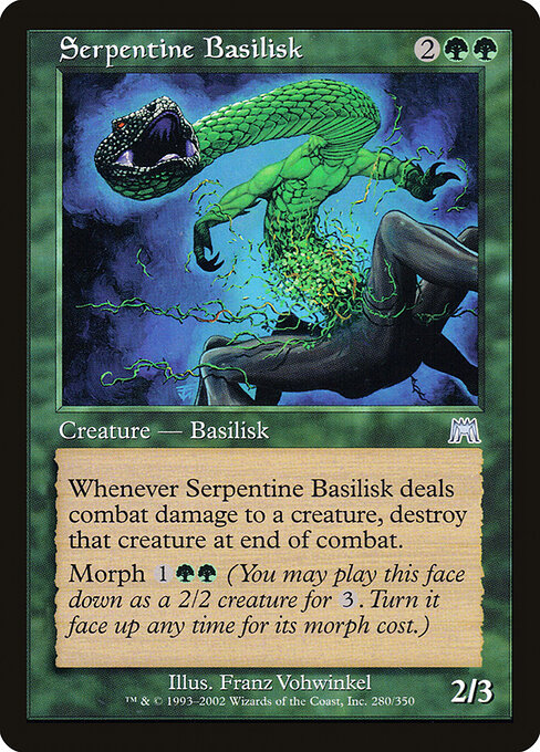 Serpentine Basilisk - Onslaught - 280