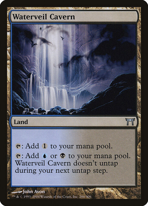 Waterveil Cavern - Champions of Kamigawa - 286
