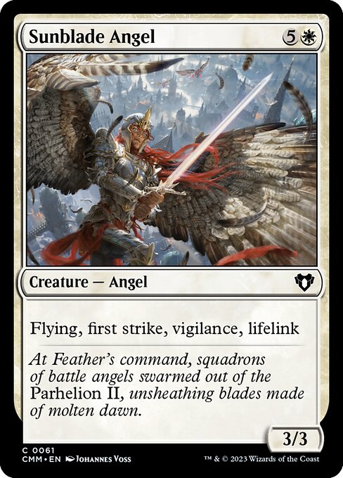 Sunblade Angel - Commander Masters - 61