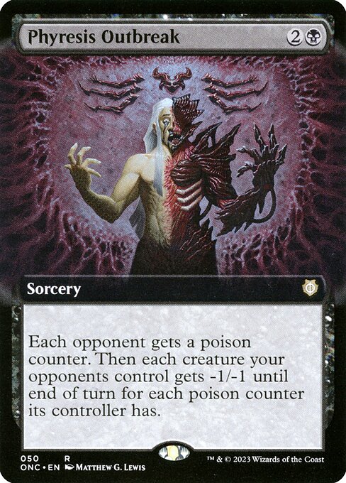 Phyresis Outbreak - Phyrexia: All Will Be One Commander - 50