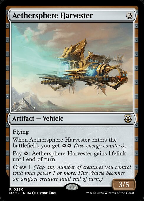 Aethersphere Harvester - Modern Horizons 3 Commander - 280