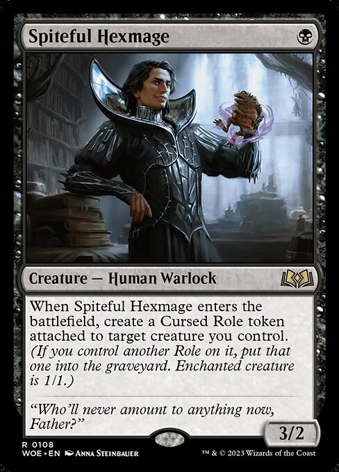 Spiteful Hexmage - Wilds of Eldraine - 108