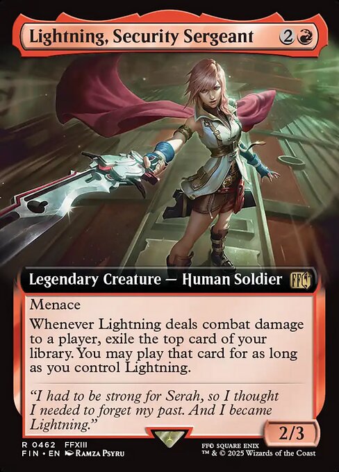 Lightning, Security Sergeant - Final Fantasy - 462