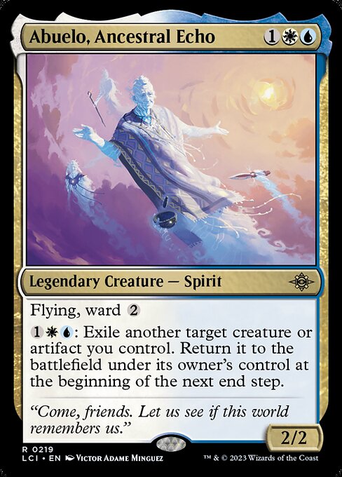 Abuelo, Ancestral Echo - The Lost Caverns of Ixalan - 219