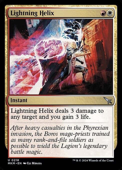 Lightning Helix - Murders at Karlov Manor - 218