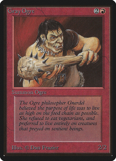 Gray Ogre - Limited Edition Beta - 157