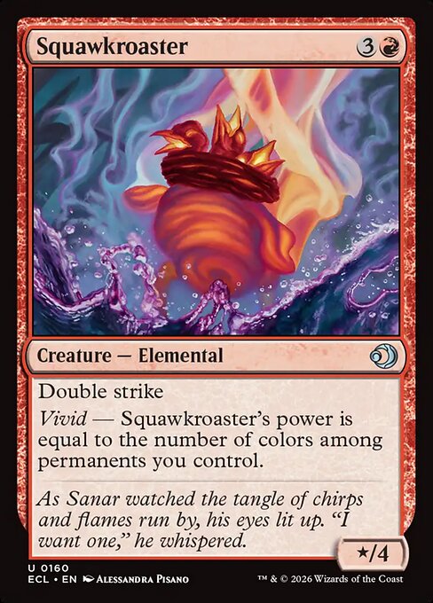 Squawkroaster - Lorwyn Eclipsed - 160