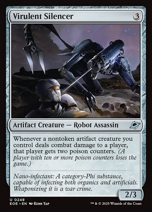 Virulent Silencer - Edge of Eternities - 248