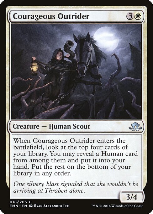 Courageous Outrider - Eldritch Moon - 18