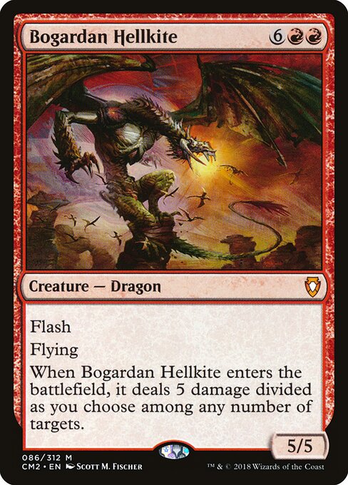 Bogardan Hellkite - Commander Anthology Volume II - 86