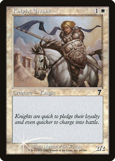 Knight Errant - Seventh Edition - 24★