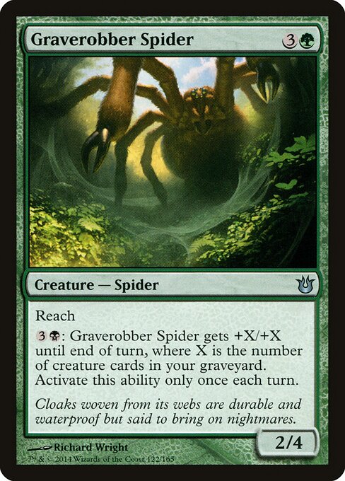 Graverobber Spider - Born of the Gods - 122