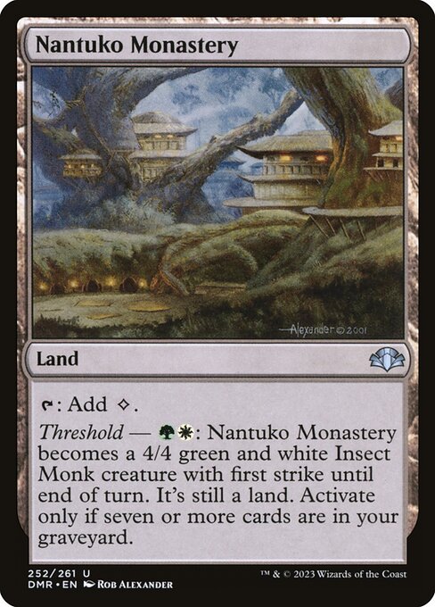 Nantuko Monastery - Dominaria Remastered - 252