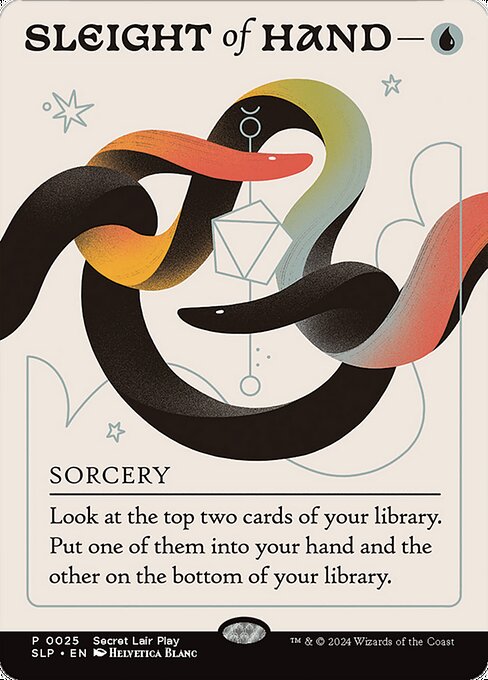 Sleight of Hand - Secret Lair Promo - 25