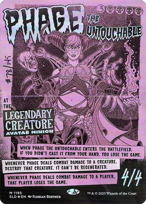 Phage the Untouchable - Secret Lair Drop - 1195