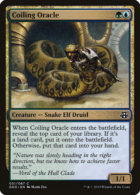 Coiling Oracle - Duel Decks: Elspeth vs. Kiora - 51