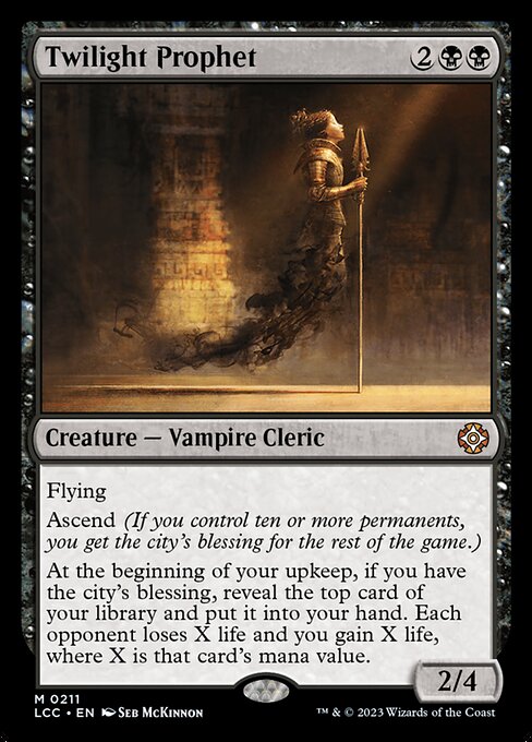 Twilight Prophet - The Lost Caverns of Ixalan Commander - 211