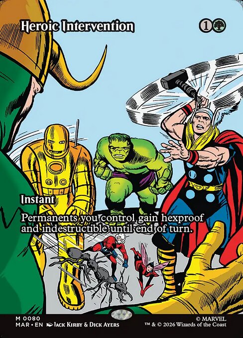 Heroic Intervention - Marvel Universe - 80