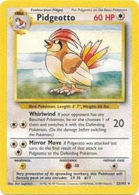 Pidgeotto - Base Set - 022/102