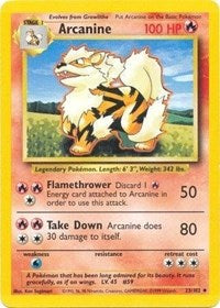 Arcanine - Base Set - 023/102