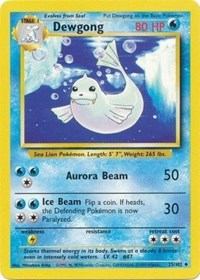 Dewgong - Base Set - 025/102