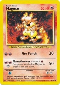 Magmar - Base Set - 036/102