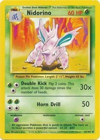 Nidorino - Base Set - 037/102