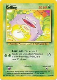 Koffing - Base Set - 051/102