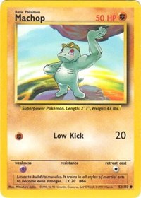 Machop - Base Set - 052/102