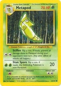 Metapod - Base Set - 054/102
